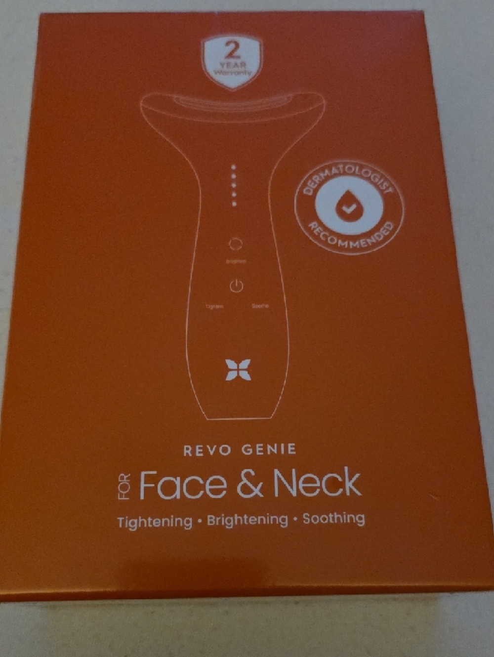 NWT Revo Genie For Facial & Neck Tightening, Brightening, Soothing - Picture 8 of 11